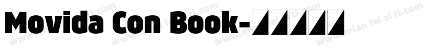 Movida Con Book字体转换